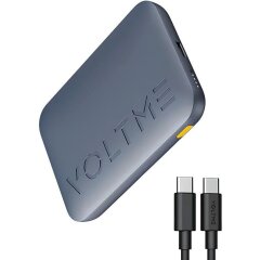 Зовнішній акумулятор Voltme Hypercore Go Wireless 20W (5000mAh) - Deep Blue