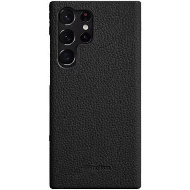 Кожаный чехол MELKCO Leather Case для Samsung Galaxy S23 Ultra (S918) - Black