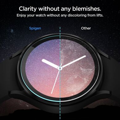 Комплект защитных стекол Spigen (SGP) Screen Protector EZ Fit Glas.tR (FW) для Samsung Galaxy Watch 5 Pro (45mm)