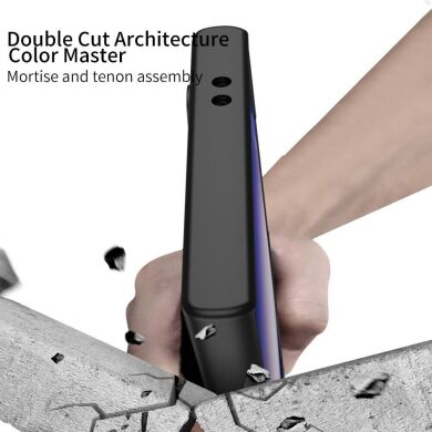 Защитный чехол GKK Magnetic Dip Case для Samsung Galaxy S24 Ultra (S928) - Black / Grey