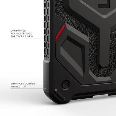 Ударопрочный чехол URBAN ARMOR GEAR (UAG) Monarch Pro Kevlar MagSafe для Samsung Galaxy S26 Plus (S947) 214514113940 - Kevlar Black