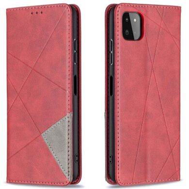 Чехол UniCase Geometric Pattern для Samsung Galaxy A22 5G (A226) - Red