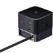 Мережевий зарядний пристрій Baseus Super GaN Desktop 100W (2Type-C+USB) + кабель Type-C (P10164001123-00) - Black