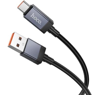 Кабель Hoco X118 USB to Type-C (5A, 1m) - Black