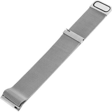 Ремінець Deexe Milanese Stainless Steel для годинників з шириною кріплення 18 мм - Silver