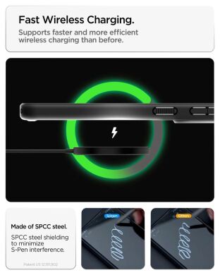 Захисний чохол Spigen Liquid Air (MagFit) для Samsung Galaxy S26 (S942) ACS10731 - Marble Grey