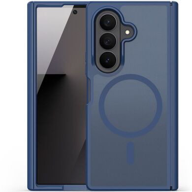 Защитный чехол DUX DUCIS Yind Series MagSafe (FF) для Samsung Galaxy Fold 8 Ultra - Dark Blue