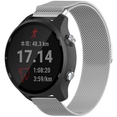 Ремінець Deexe Milanese Stainless Steel для годинників з шириною кріплення 18 мм - Silver