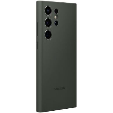 Защитный чехол Silicone Case для Samsung Galaxy S23 Ultra (S918) EF-PS918TGEGRU - Khaki