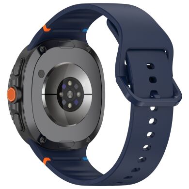 Ремінець ArmorStandart Soft Silicone (S/M) для Samsung Galaxy Watch 8 (40/44mm) / 8 Classic - Dark Blue