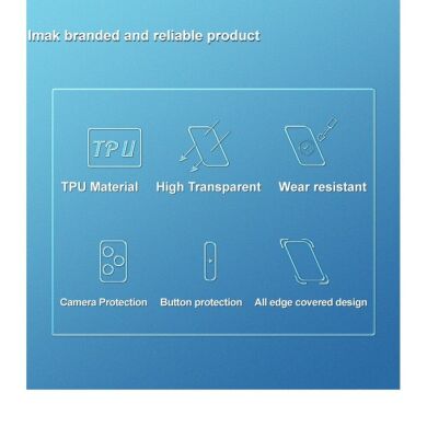 Силіконовий (TPU) чохол IMAK UX-5 Series для Samsung Galaxy A54 (A546) - Transparent