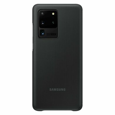 Чехол-книжка Clear View Cover для Samsung Galaxy S20 Ultra (G988) EF-ZG988CBEGRU - Black
