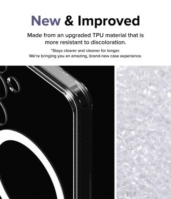 Защитный чехол Ringke Fusion Magnetic для Samsung Galaxy S24 (S921) 8809961782626 - Clear