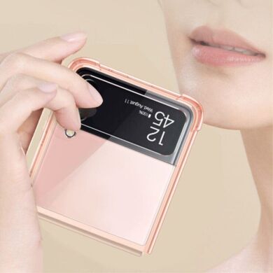 Защитный чехол GKK AirBag для Samsung Galaxy Flip 4 - Transparent Pink