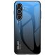 Захисний чохол Deexe Gradient Color для Samsung Galaxy S24 Plus - Black / Blue