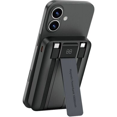 Зовнішній акумулятор WIWU Wi-P061 22.5W + PD20W (10000mAh) + кабель Type-C + Lightning - Black