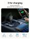 Автомобільний зарядний пристрій Hoco Z67 Triunfar PD60W (USB + Type-C) + кабель Type-C - Black
