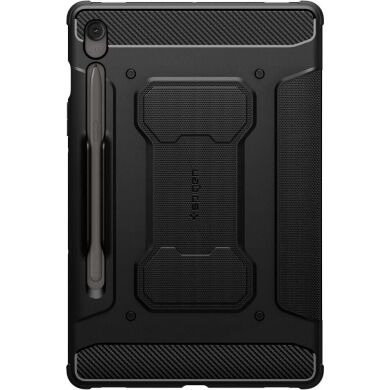 Защитный чехол Spigen (SGP) Rugged Armor Pro для Samsung Galaxy Tab S9 / Tab S9 FE / Tab S10 FE (X710/716/X510/516/X520/526) ACS09380 - Black