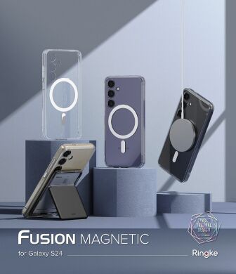 Защитный чехол Ringke Fusion Magnetic для Samsung Galaxy S24 (S921) 8809961782626 - Clear