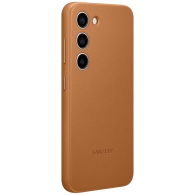 Захисний чохол Leather Case для Samsung Galaxy S23 (S911) EF-VS911LAEGRU - Camel