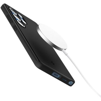 Захисний чохол Spigen (SGP) Thin Fit (MagFit) для Samsung Galaxy S25 Ultra (S938) ACS08946 - Black