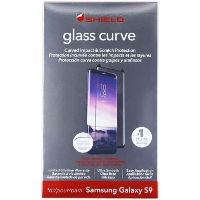 Захисне скло ZAGG InvisibleShield Glass Curve для Samsung Galaxy S9 (G960) 848467074901 - Black
