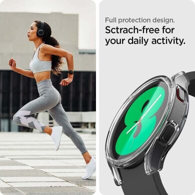 Защитный чехол Spigen (SGP) Ultra Hybrid (FW) для Samsung Galaxy Watch 4 / 5 (44mm) - Crystal Clear
