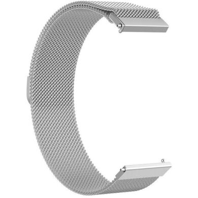 Ремінець Deexe Milanese Stainless Steel для годинників з шириною кріплення 18 мм - Silver