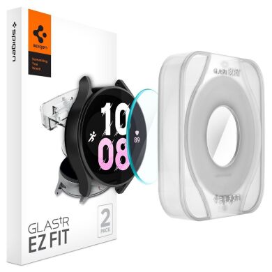 Комплект защитных стекол Spigen (SGP) Screen Protector EZ Fit Glas.tR (FW) для Samsung Galaxy Watch 5 Pro (45mm)