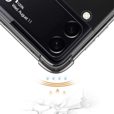 Защитный чехол GKK AirBag для Samsung Galaxy Flip 4 - Transparent