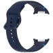 Ремінець ArmorStandart Soft Silicone (S/M) для Samsung Galaxy Watch 8 (40/44mm) / 8 Classic - Dark Blue