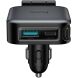 Автомобільний зарядний пристрій Hoco Z67 Triunfar PD60W (USB + Type-C) + кабель Type-C - Black
