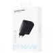 Мережевий зарядний пристрій Proove Silicone PoWer 45W (Type-C + USB) - Black