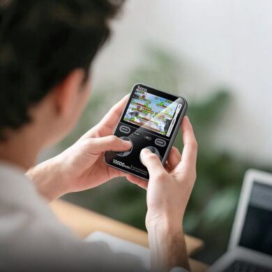 Зовнішній аккумулятор з ігровою консоллю Hoco Q47 2 in 1 PD20W + QC3.0 (10000mAh) - Black