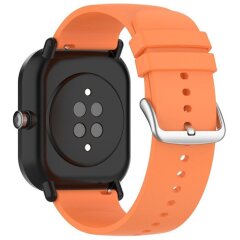 Ремінець Deexe Silicone Band для годинників з шириною кріплення 20мм - Orange
