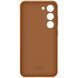 Защитный чехол Leather Case для Samsung Galaxy S23 (S911) EF-VS911LAEGRU - Camel. Фото 4 из 4