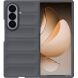 Силиконовый (TPU) чехол Deexe Terra Case (FF) для Samsung Galaxy Fold 8 Ultra - Dark Grey. Фото 4 из 6