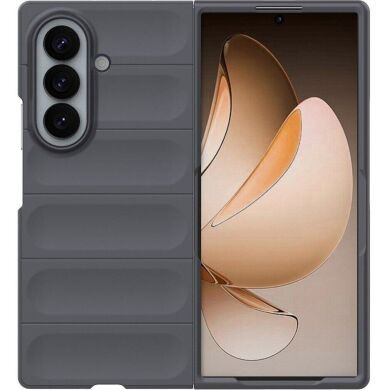 Силиконовый (TPU) чехол Deexe Terra Case (FF) для Samsung Galaxy Fold 8 Ultra - Dark Grey
