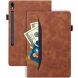 Чехол Deexe Business Style для Samsung Galaxy Tab S10 FE Plus - Brown. Фото 5 из 9