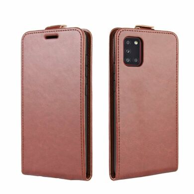 Чохол Deexe Flip Case для Samsung Galaxy A31 (A315) - Brown