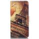 Чохол Deexe Life Style Wallet для Samsung Galaxy A03 (A035) - Eiffel Tower and Maple Leaves