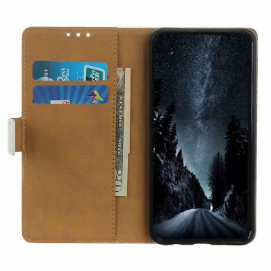 Чехол Deexe Life Style Wallet для Samsung Galaxy A21s (A217) - Eiffel Tower and Maple Leaves