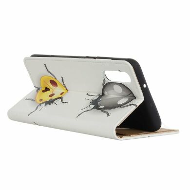 Чохол Deexe Life Style Wallet для Samsung Galaxy A50 (A505) / A30s (A307) / A50s (A507) - Ladybugs