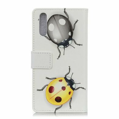 Чохол Deexe Life Style Wallet для Samsung Galaxy A50 (A505) / A30s (A307) / A50s (A507) - Ladybugs