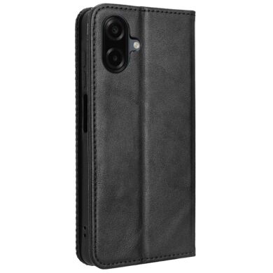 Чехол Deexe Retro Style для Samsung Galaxy A07 (A075) - Black