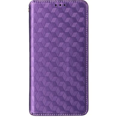 Чехол Deexe Rhombus Book для Samsung Galaxy A37 (A376) - Purple