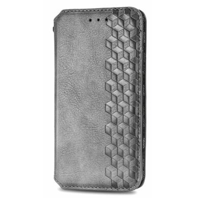 Чехол Deexe Rhombus Wallet для Samsung Galaxy M62 - Grey