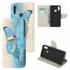 Чехол-книжка Deexe Color Wallet для Samsung Galaxy A10s (A107) - Blue Butterflies. Фото 2 из 6
