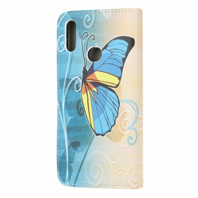 Чехол-книжка Deexe Color Wallet для Samsung Galaxy A10s (A107) - Blue Butterflies