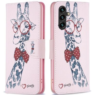 Чохол-книжка Deexe Color Wallet для Samsung Galaxy A56 (A566) - Giraffe